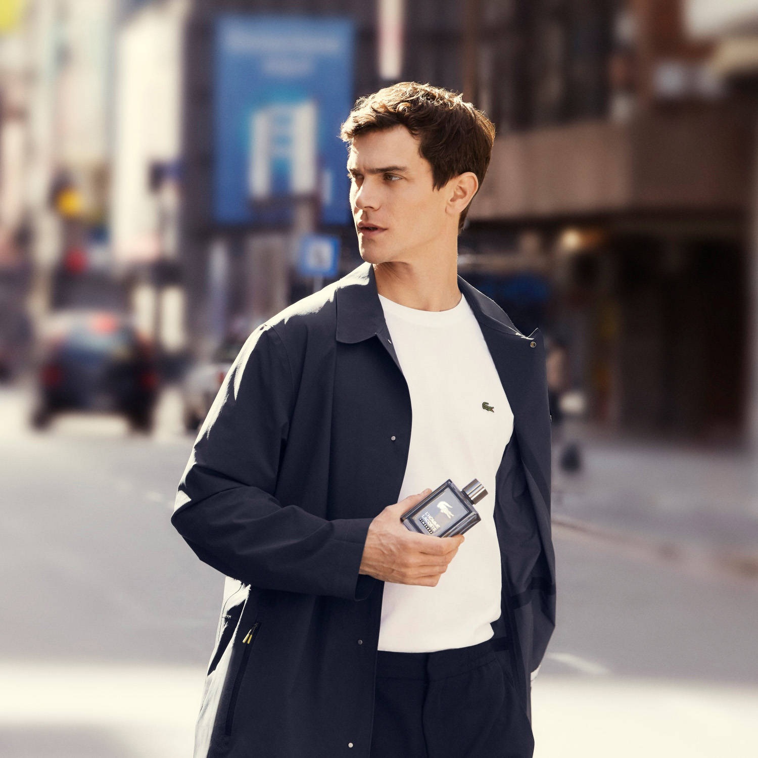 Zdjęcie z kampanii Lacoste Timeless