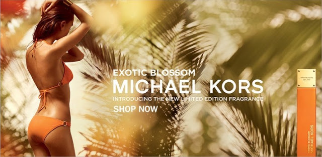 Reklama perfum Michael Kors Exotic Blossom Reklama perfum Michael Kors Exotic Blossom