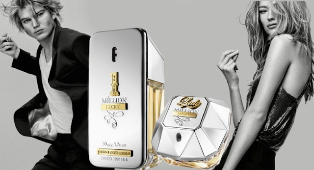 Reklama perfum Paco Rabanne Lady Million Lucky