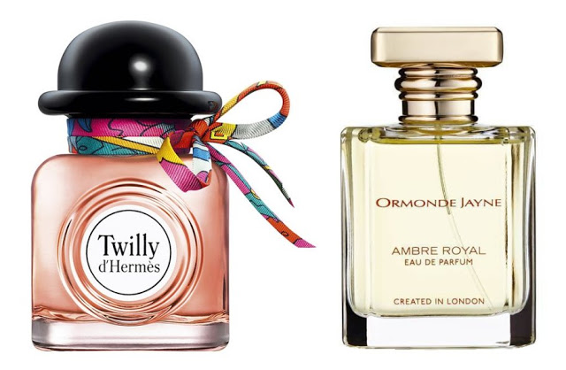 Hermes Twilly d'Hermes i Ormonde Jayne Ambre Royal - najlepsze perfumy 2017 roku