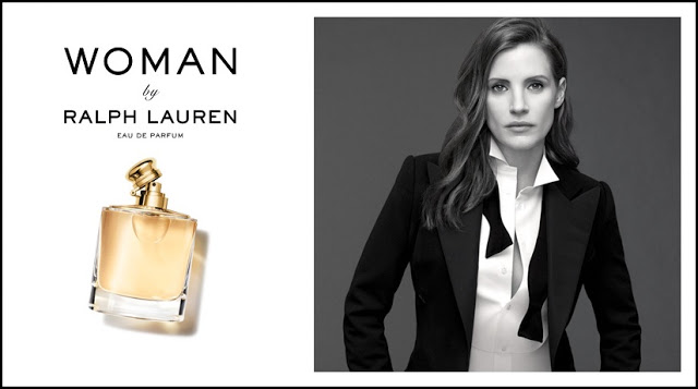 Jessica Chastain w kampanii perfum Ralph Lauren Woman