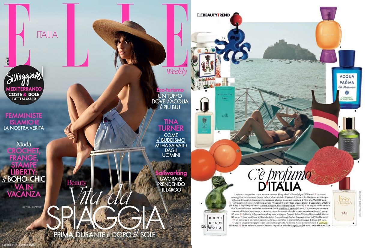 Elle Italia x Carthusia Ammare