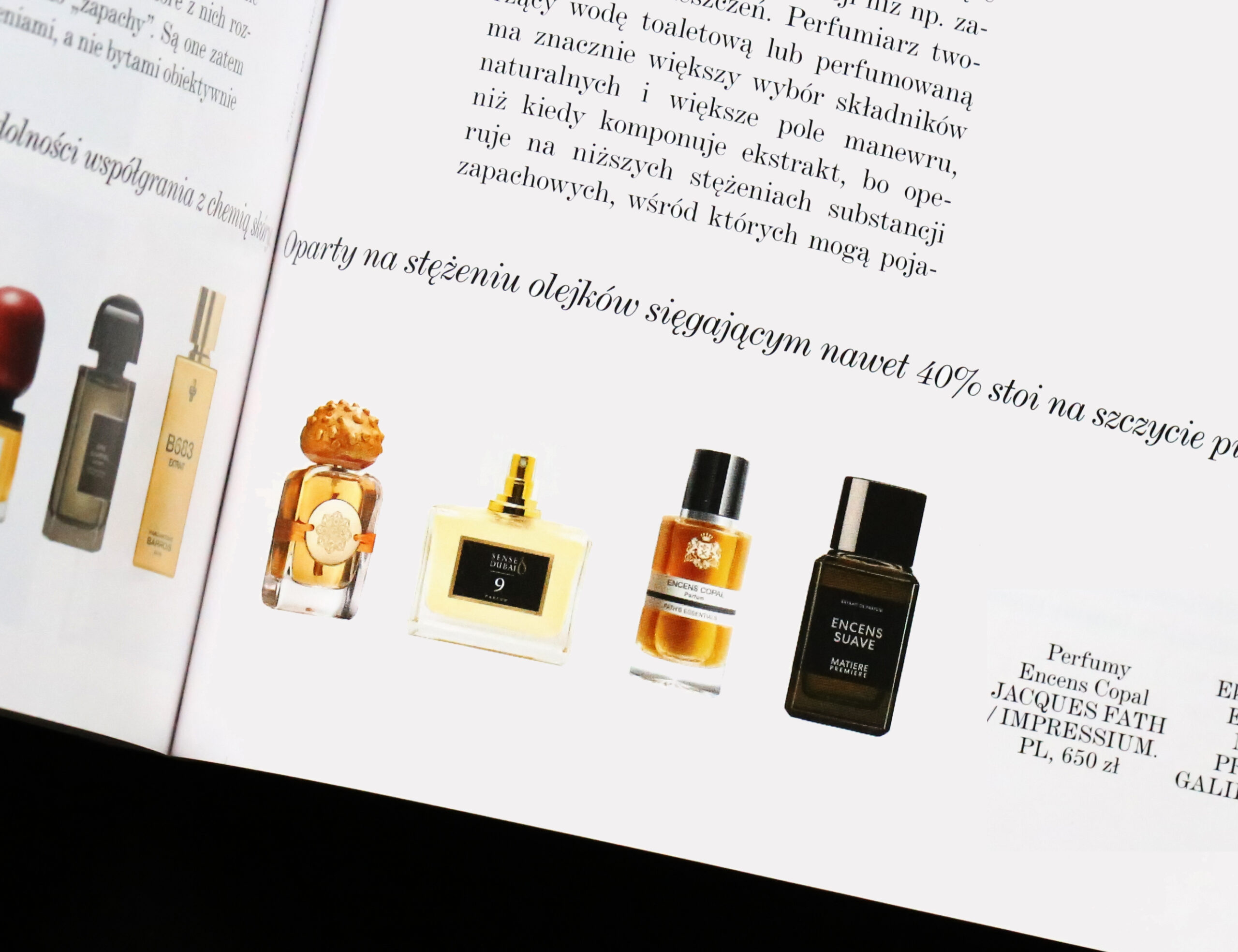 Jacques Fath Encens Copal w VOGUE Polska