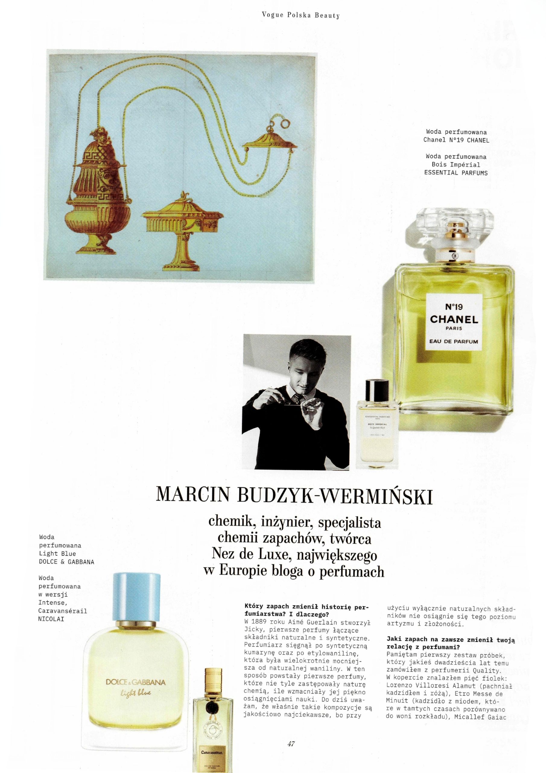 Marcin Budzyk Wermiński Vogue Polska Nez de Luxe 1
